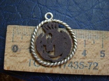 Подвеска серебро с гербом монеты, фото №2
