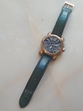 Часы наручные Зеленый браслет под золото, фото №3