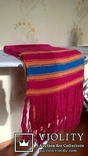 Винтажный шерстяной шарф, фото №3