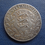1 крона 1933 Эстония серебро   (,1.2.6)~, фото №6