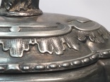 Старинная шкатулка серебрение, фото №5