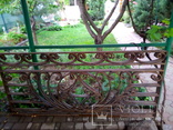 Решетка кованная балконная, фото №4
