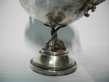 Старинная Сахарница с сюжетами ( Серебро 800 пр , вес 188 гр ), фото №7