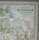 Карта Могилевской губернии до 1917 года, фото №2