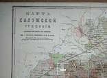 Карта Калужской губернии до 1917 года, фото №2