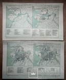 Историческая карта С. Петербурга.2 шт. До 1917 года, фото №2