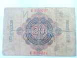 20 марок 1910 г. Германия., фото №2