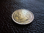 Италия 2 евро 2002 г., фото №2