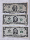 2 доллара 1976-2009 гг, фото №2