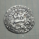 Пражский грош Вацлав lV 1373-1419 г.г., фото №3
