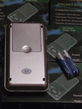Ювелирные карманные весы Pocket Scale MH-100 0,01-100г с батерейками, фото №4