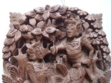 Декоративное деревянное рельефное панно "Пара" (Индонезия), фото №5