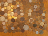Большая коллекция разных монет, фото №13
