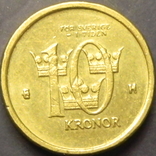 10 крон Швеція 2005, фото №2