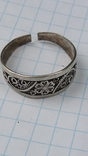 Женское серебряное кольцо на реставрацию, фото №2