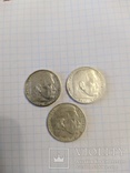 Три монеты по 2 марки, 1937 и 1938 годов., фото №2