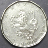 2 крони Чехія 2002, фото №3