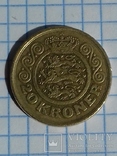 20 крон 1990 г. Дания, numer zdjęcia 3