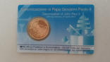 50 євроцентів 2014 Vatican city stamp&amp;coin card #5, фото №3