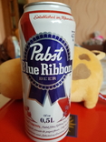 Пивная банка "Pabst Blue Ribbon", 0,5, 2018 год, фото №7