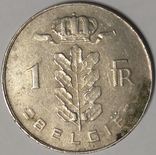 Бельгия 1 франк 1974 - «BELGIE», фото №3