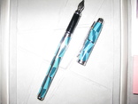 Две ручки ручной работы (шариковая и чернило), фото №5