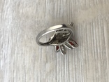 Серебряное кольцо с камнями ( серебро 925 пр, вес 5,1 гр), фото №10