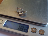 Серьги серебро 925 проба. Вес 1.84 г., фото №7