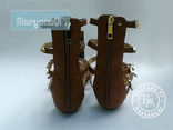 Женские сандалии гладиаторы коричневые 36 размер, фото №6