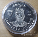 Король Данило Галицький жетон Украина Герб, фото №2