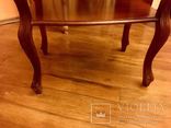 Итальянский столик стиль барокко. гнутые ножки. h -60 см., фото №11