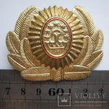 Tadjikistan military and police cap badge Tadschikistan Militär und Polizei MützenEmblem, фото №4