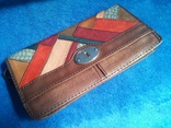 Добротный кожаный кошелек: FOSSIL., numer zdjęcia 3