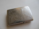 Зажигалка Zippo с узором, бензиновая., фото №3