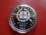 250 драхм 1982  Греция  серебро  (4.5.7)~, фото №5