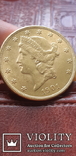 Золото 20 долларов 1901 г. США, фото №4