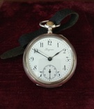 Серебряные часы Longines, фото №2
