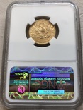 5 $ 1905 год США золото 8,35 грамм 900’, фото №3