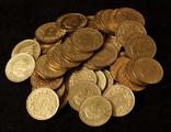 Набор монет Швейцарии 5 раппенов  (50 шт), фото №2