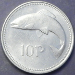 10 пенсів Ірландія 1999, фото №2