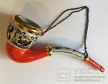 Сувенирная трубка-люлька "КИЕВ", фото №11
