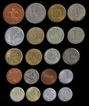 Набор монет мира 2. 20 стран  (20 шт), фото №4