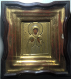 Старинная икона Святая Мученица Олимпиада, фото №8