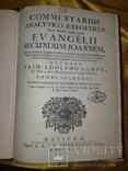 1725 Толкование на Евангелие от Иоанна в 3 томах, фото №7
