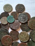 37 монет денги и полушки род чистку, фото №5