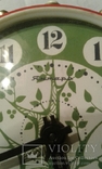 Часы-будильник "Янтарь" с дятлом-маятником...  новые, фото №5