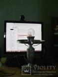 Настольная мраморная лампа ,, Сталинка-2", фото №4