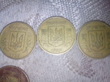 Монеты Украины 25 копеек 92 и 94., фото №3