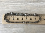 Браслет с миниатюрами ( серебро 925 пр, вес 6,9гр), фото №6