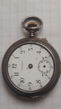 Старинные маленькие корманные часы VINTALE серебро, фото №2